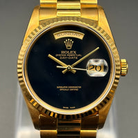 ROLEX ロレックス デイデイト 18238 オニキス文字盤