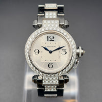 CARTIER カルティエ パシャ 2813 WG ダイヤベゼル