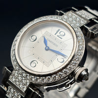 CARTIER カルティエ パシャ 2813 WG ダイヤベゼル