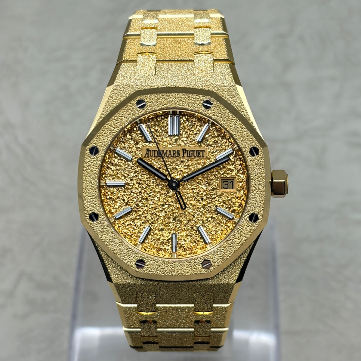 AUDEMARS PIGUET オーデマピゲ ロイヤルオーク フロステッドゴールド 34mm 77450BA.GG.1361BA.01