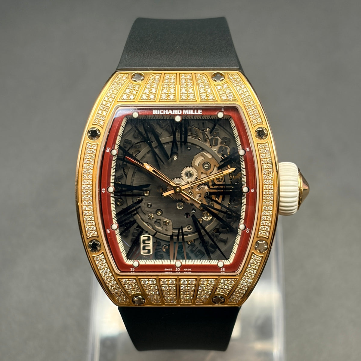 RICHARD MILLE リシャールミル RM023 AJ RG ダイヤケース