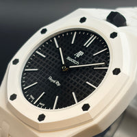 SWATCH × AUDEMARS PIGUET スウォッチ × オーデマピゲ ロイヤルポップ ホワイト 社外セラミックベルト