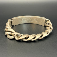 CHROME HEARTS クロムハーツ シルバー925 IDブレスレット