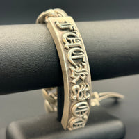 CHROME HEARTS クロムハーツ シルバー925 IDブレスレット